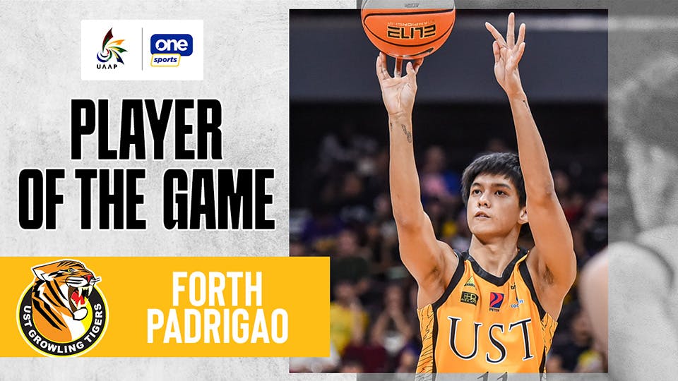 Forthsky Padrigao makes double-double for UST as shot creator vs FEU | UAAP Highlights